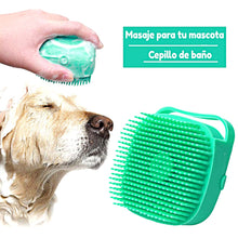 Cargar imagen en el visor de la galería, Cepillo de baño con dispensador de shampoo 🐾🐶🐱