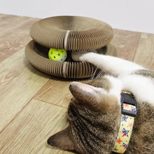 Cargar imagen en el visor de la galería, Rascador plegable con Pelota Interactiva 🐾🐱